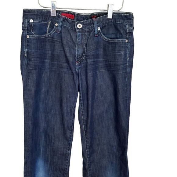 AG Adriano Goldschmied The Casablanca Straight Jeans Women's 29R Blue Low Rise - Picture 7 of 10